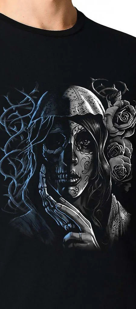 Life and Death Black T-Shirt - Ronald - Dr Faust