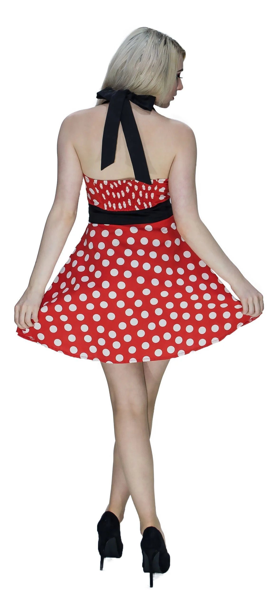 Minnie Mouse Style Mini Dress - Anna - Dr Faust