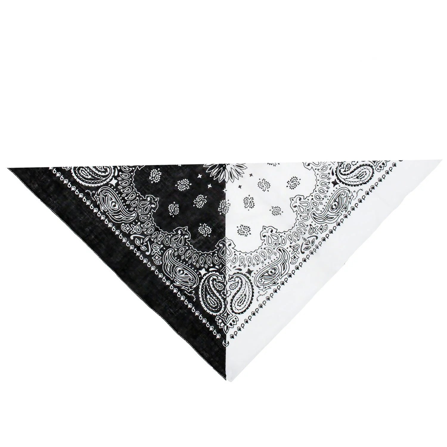 Monochrome Vintage Design Cotton Bandana - Ian - Dr Faust