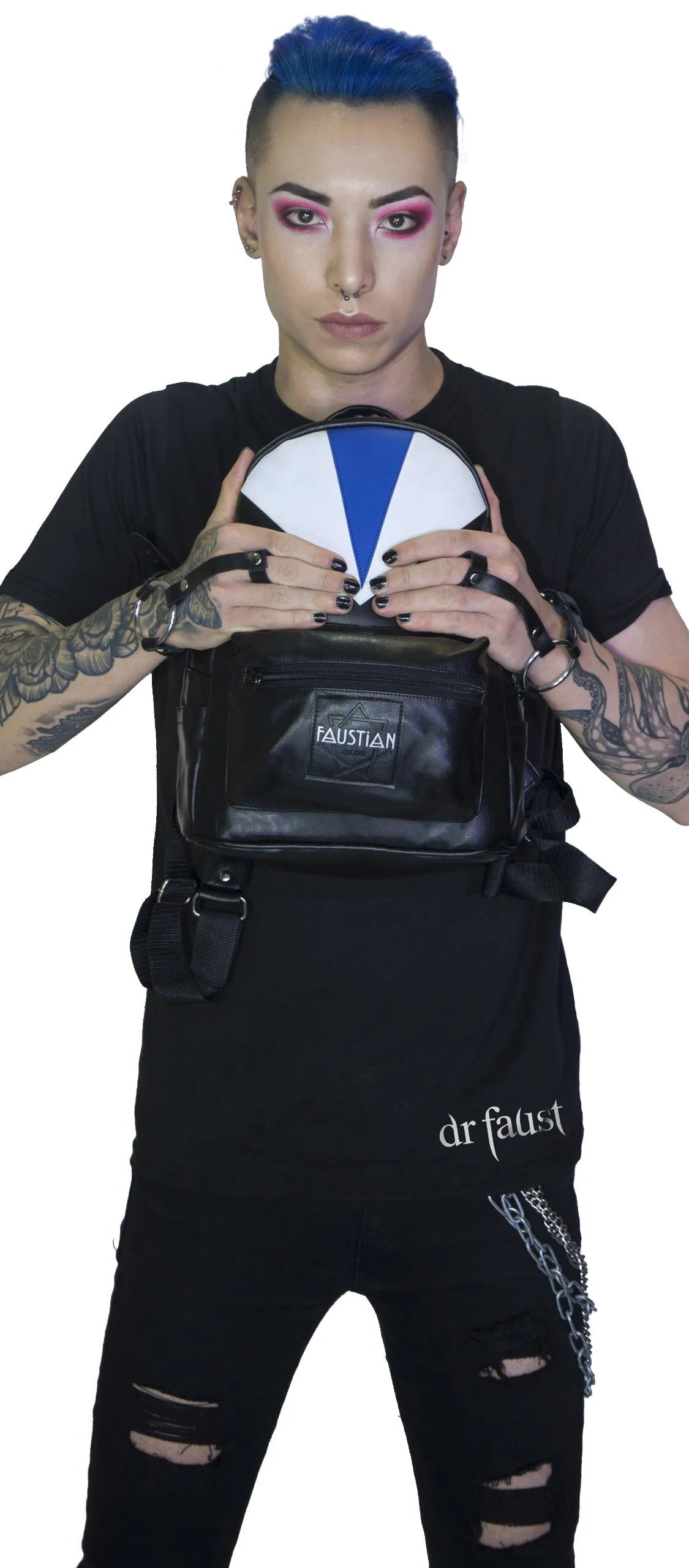 Monster Vegan Leather Backpack - Monster - Dr Faust