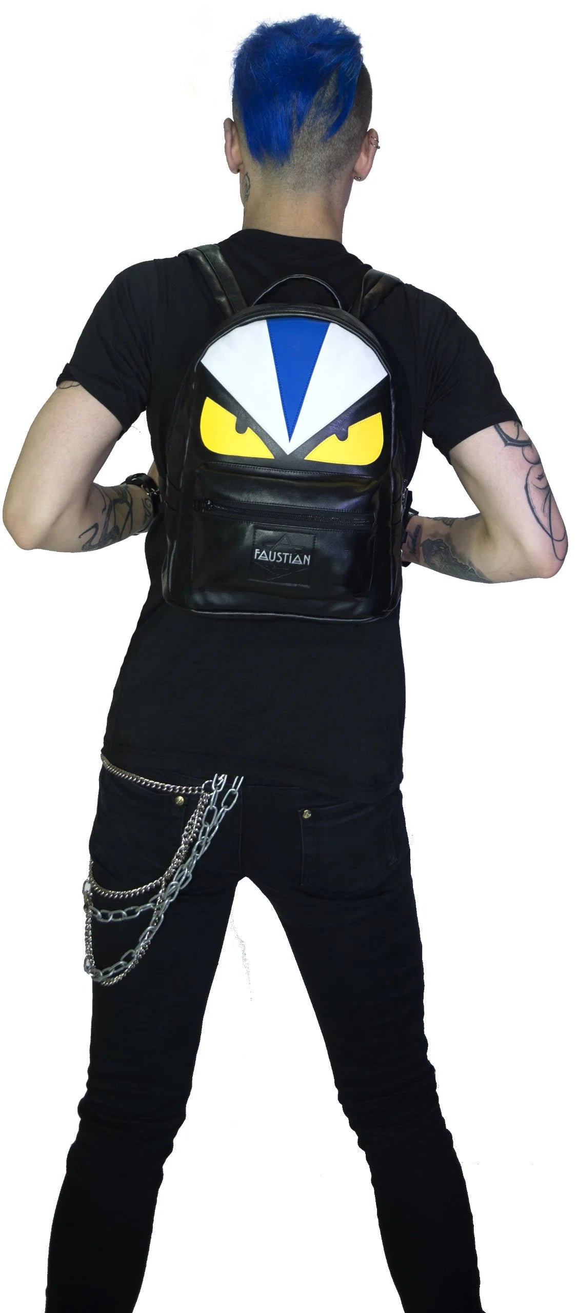 Monster Vegan Leather Backpack - Monster - Dr Faust