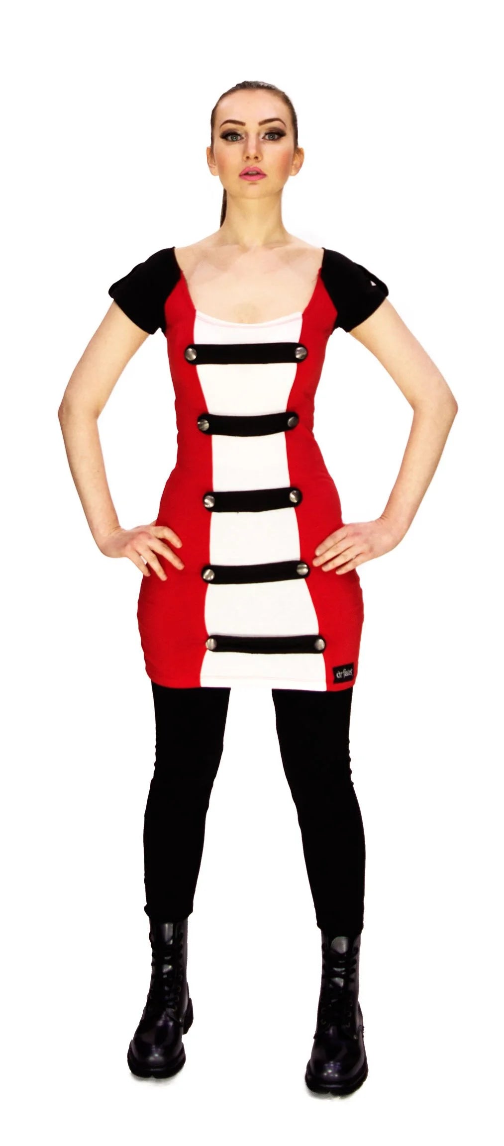 Rare British Military Band Mini Dress - Ashley - Dr Faust