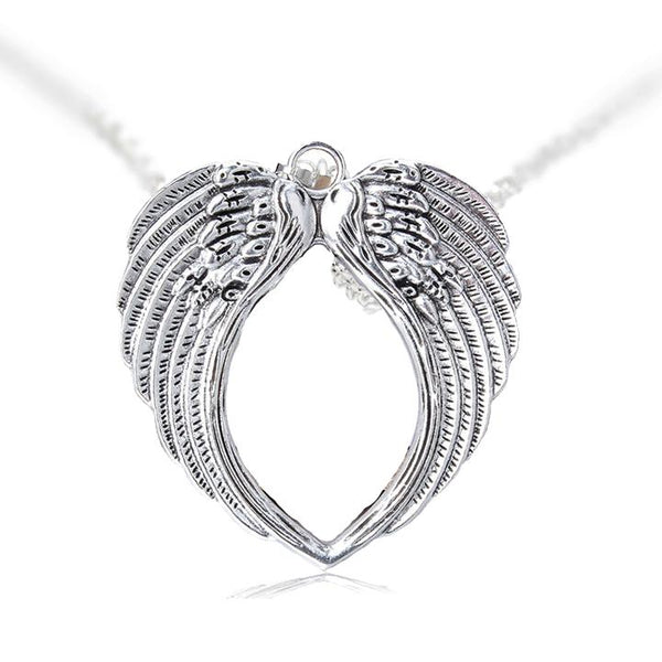 Angel Wings Large Pendant and Necklace - Khloe - Dr Faust
