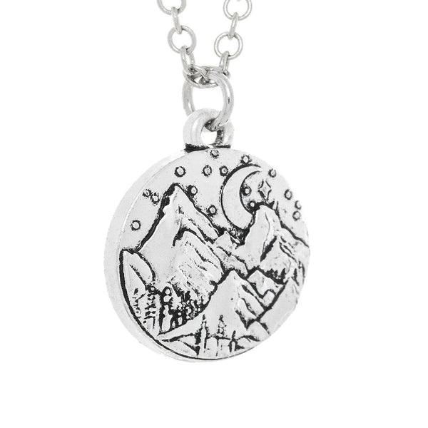 Moon Mountains Lunar Pendant and Necklace - Finley - Dr Faust