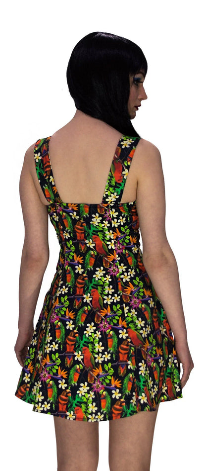 Birds of Paradise Mini Dress - Avery - Dr Faust