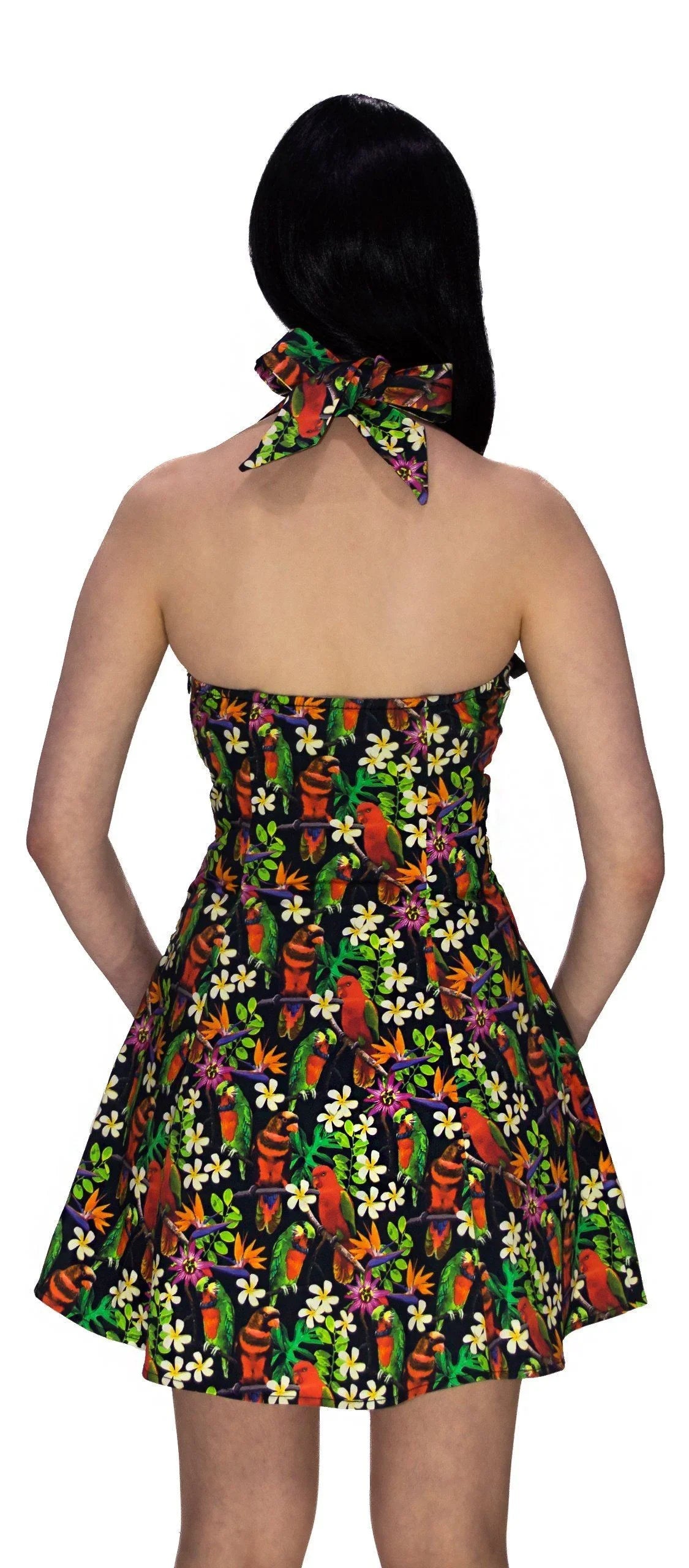 Birds of Paradise Mini Dress - Avery - Dr Faust