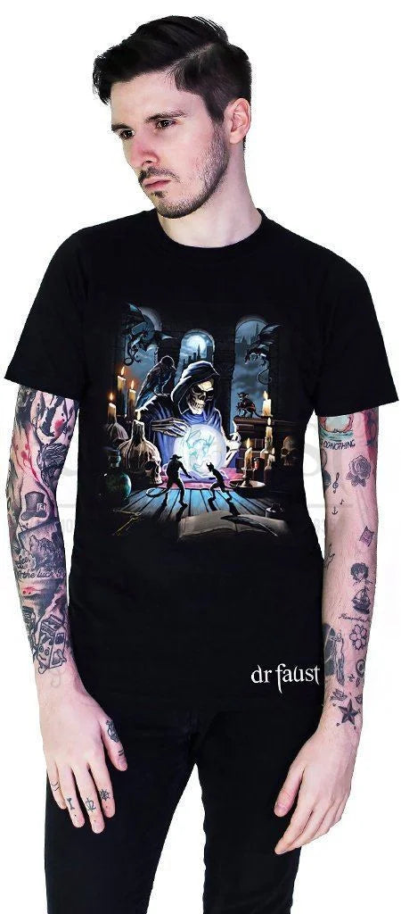 Death's Lair Black T-Shirt - Ryan - Dr Faust