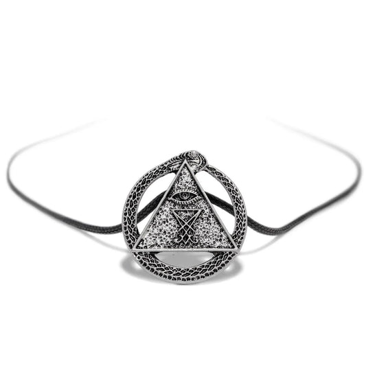 Illuminati Sigil of Lucifer Pendant and Necklace - Adaline - Dr Faust