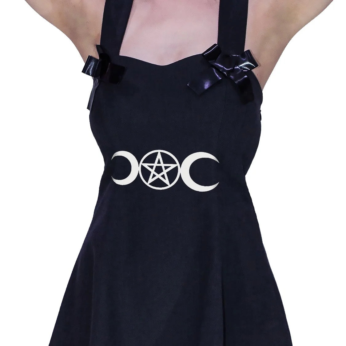 Moon Child Little Black Mini Dress - Jezebeth - Dr Faust