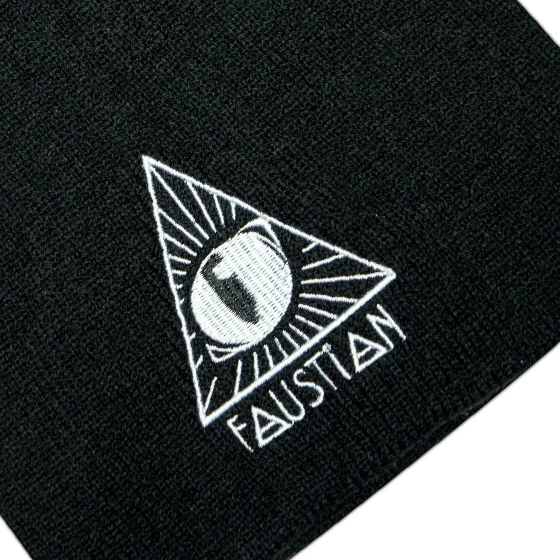 3rd Evil Cat Eye Black Beanie - Gayle - Dr Faust