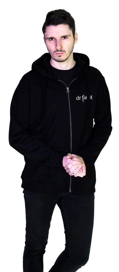 Devil's Skull Men's Black Hoodie - Michael - Dr Faust