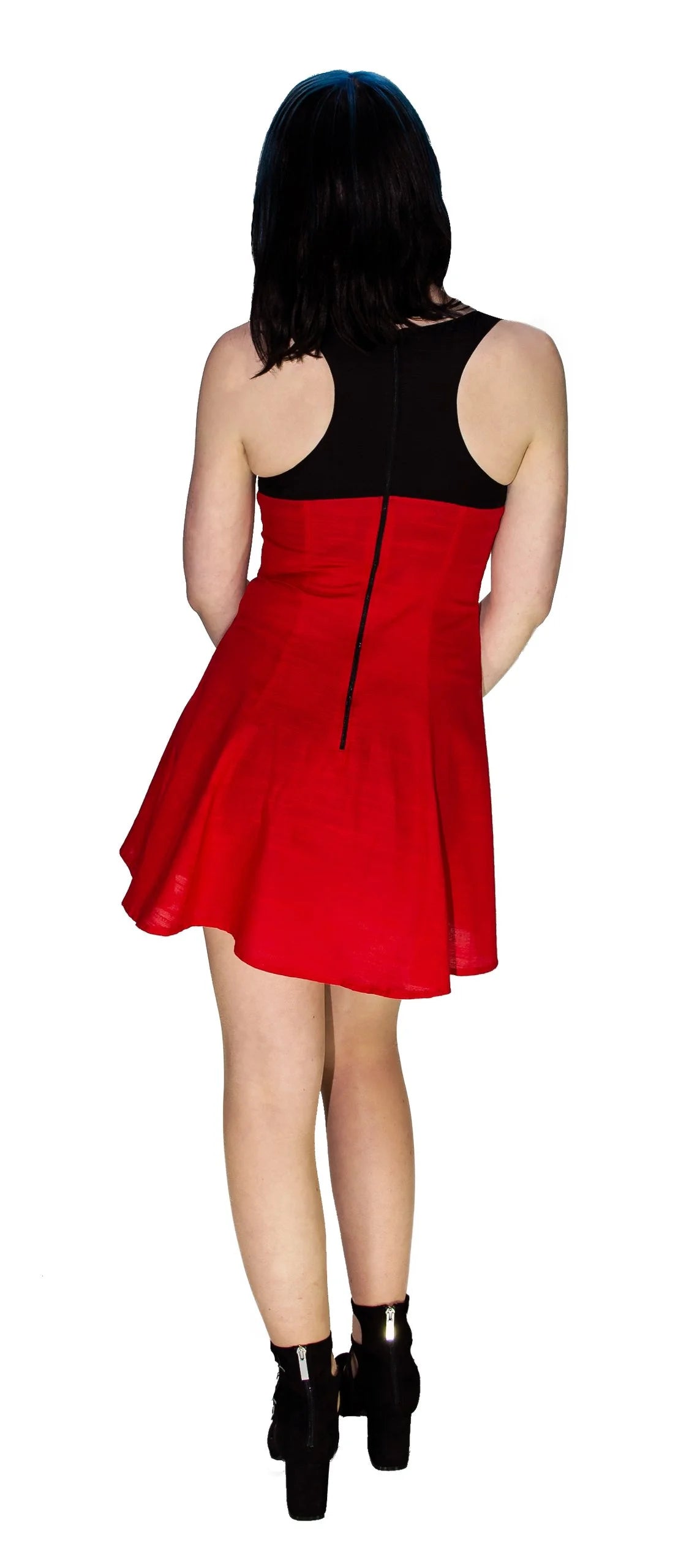 Red Mini Dress - Quinzel - Dr Faust