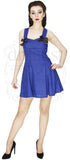 Electric Blue Mini Summer Dress - Layla - Dr Faust