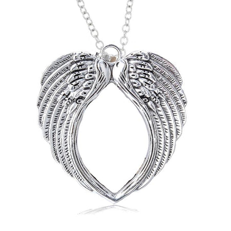 Angel Wings Large Pendant and Necklace - Khloe - Dr Faust
