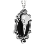 Plague Doctor Raven Skull Pendant and Necklace - Vanessa - Dr Faust