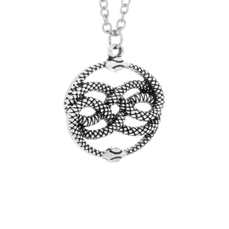 Coiled Snakes Lemniscate Pendant and Necklace - Kimberly - Dr Faust