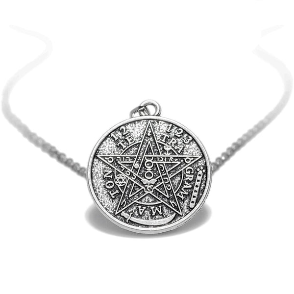 Divine Warrior YHWH Tetragrammaton Pendant and Necklace - Dr Faust