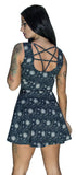 Gothic Ouija Board Mini Dress - Esme - Dr Faust