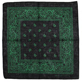 Green Design Black Cotton Bandana - Everard - Dr Faust