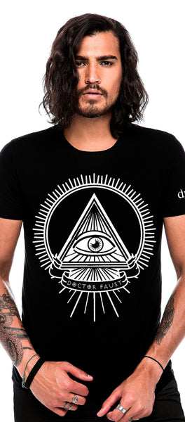 Illuminati Eye Faust T-Shirt - Cody - Dr Faust