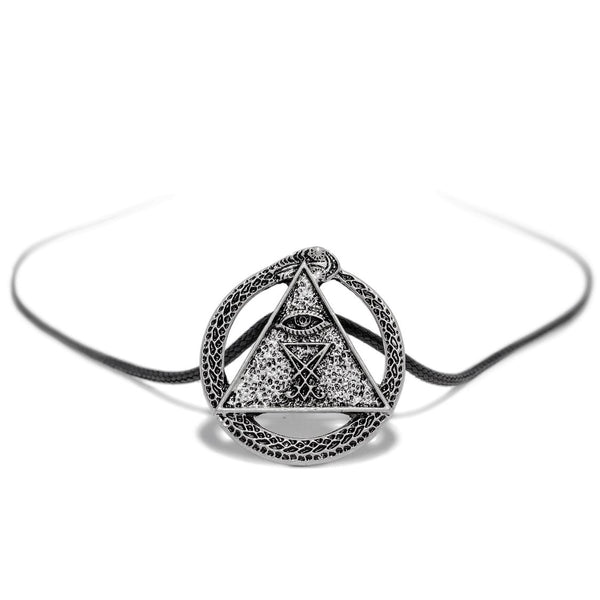 Illuminati Sigil of Lucifer Pendant and Necklace - Adaline - Dr Faust