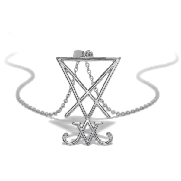 Sigil of Lucifer Grimoire Pendant and Necklace - Cecilia - Dr Faust