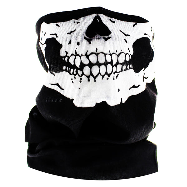 Skull Outlaw Jaw Face Mask Covering - Jason - Dr Faust